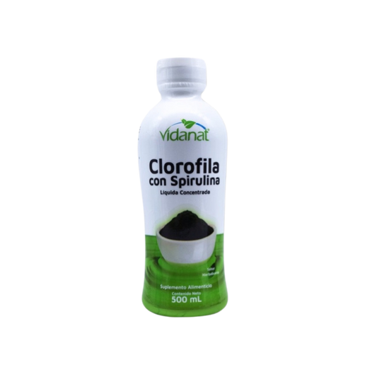 CLOROFILA CON SPIRULINA